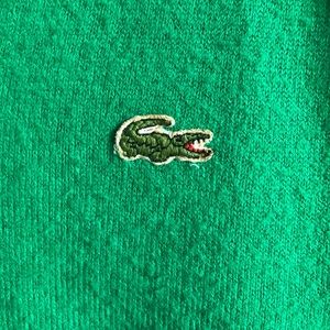 Vintage Green Lacoste sweater